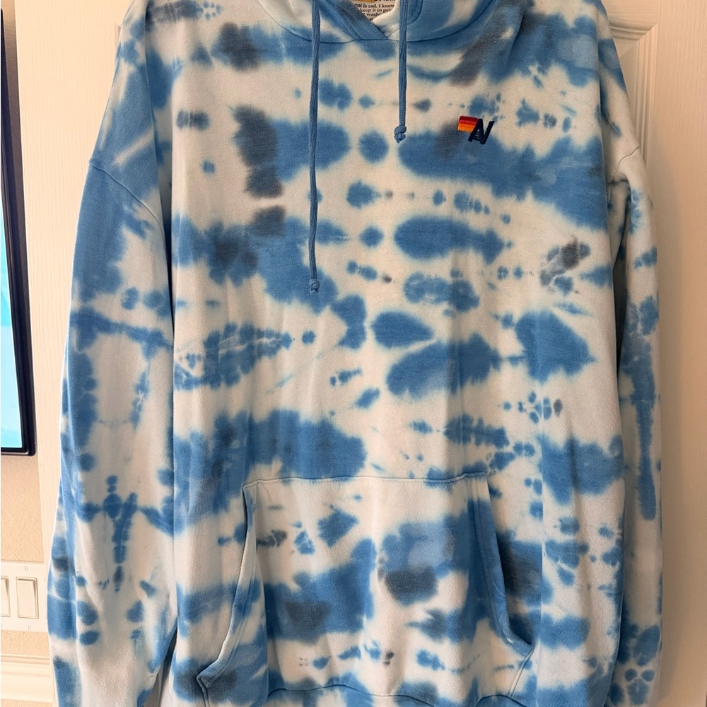 Aviator Nation Hand Dyed Pullover Hoodie, Relaxed